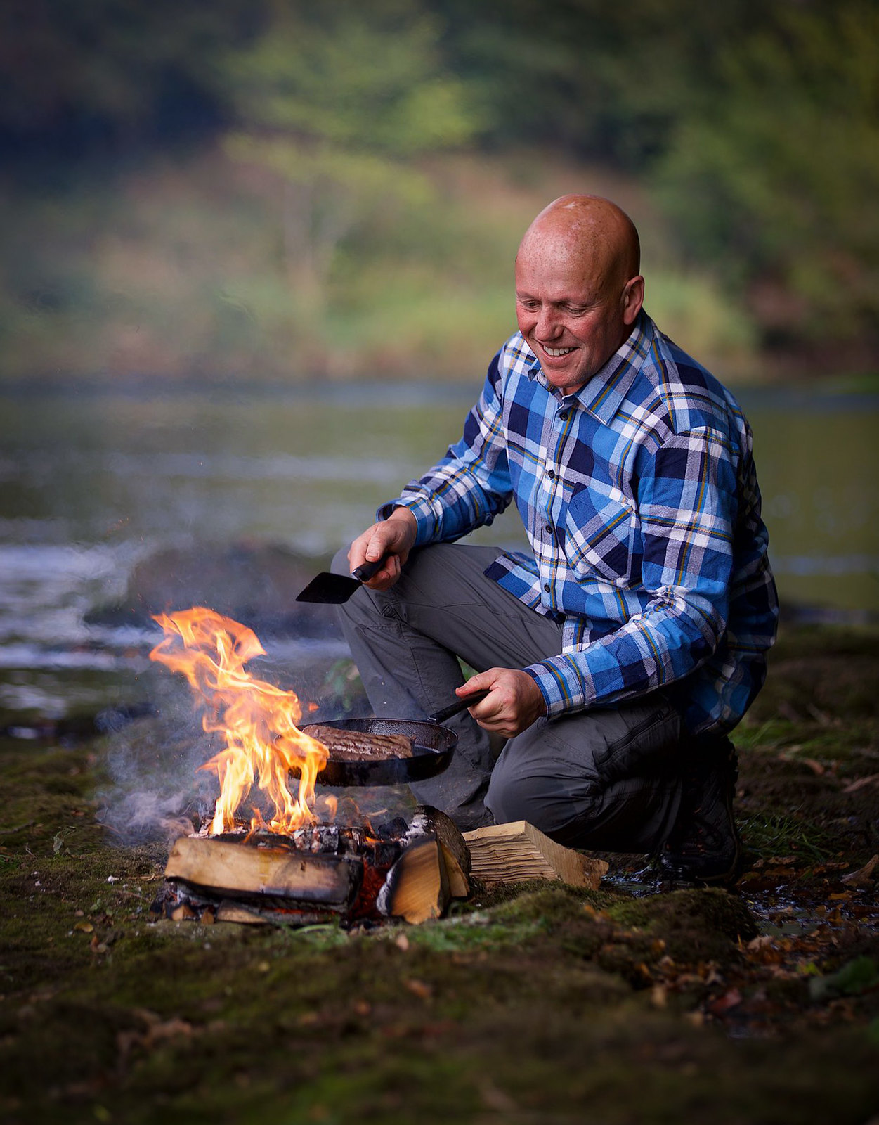Crispin Cooks Outdoors